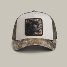 Load image into Gallery viewer, Realtree Edge Black Panther Trucker