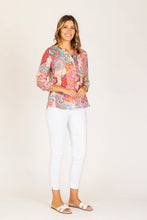 Load image into Gallery viewer, Velora Shirt - Pink Multi Print