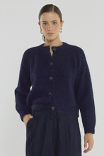 Load image into Gallery viewer, Posie Fluffy Cardi - Navy
