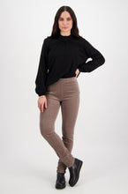 Load image into Gallery viewer, Skinny Leg Full Length Cord Pull On Taupe