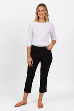 Load image into Gallery viewer, Slim Leg 7/8 Pull On Pant - Pitch