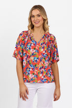 Load image into Gallery viewer, Short Sleeve V Neck Top