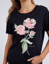 Load image into Gallery viewer, Bloom Tee - Washed Black