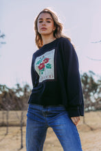 Load image into Gallery viewer, Stamped Floral Crew