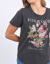 Load image into Gallery viewer, Flowers Tee - Washed Black