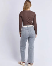 Load image into Gallery viewer, Scoop Rib L/S - Coffee