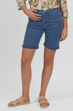 Load image into Gallery viewer, Slim Leg Above Knee Short - Blue Hue
