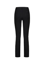 Load image into Gallery viewer, Slim Leg Full Length Ponti Pant With Fly - Black