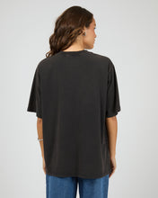 Load image into Gallery viewer, Shadow Oversized Tee - Washed Black
