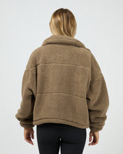 Load image into Gallery viewer, Cosy Club Teddy Jacket - Mocha