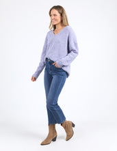 Load image into Gallery viewer, Verity V Neck Knit - Dusty Lilac