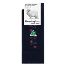 Load image into Gallery viewer, Humphrey Law Health Sock - Sunflower/Black