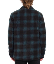 Load image into Gallery viewer, Bowered Fleece LS - Evergreen