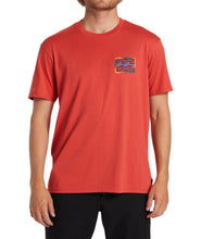 Load image into Gallery viewer, Crayon Wave SS Tee - Coral