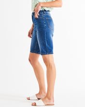 Load image into Gallery viewer, Bonnie Bermuda Denim Short - Indigo Mix