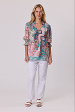 Load image into Gallery viewer, Aurora Peasant Top - Coral