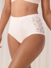 Load image into Gallery viewer, Triumph Cotton & Lace Full Brief