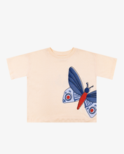 Load image into Gallery viewer, Cream Mini Flutter Tee