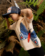 Load image into Gallery viewer, Cream Mini Flutter Tee