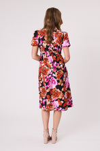 Load image into Gallery viewer, Hazel Mock Crossover Dress - Black