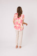 Load image into Gallery viewer, Riley Print Top - Coral