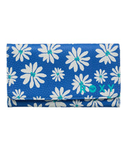 Load image into Gallery viewer, Hazy Daze Tri-Fold Wallet - Dutch Blue Flower