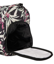 Load image into Gallery viewer, Pumpkin Spice Travel Bag - Anthracite Wind Swept Floral