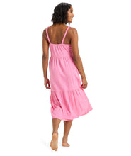 Load image into Gallery viewer, Waiting Line Midi Dress - Pink Cosmos