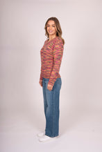 Load image into Gallery viewer, Space Dye Pullover - Autumn Sunset