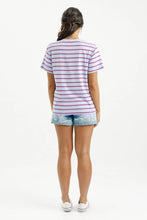 Load image into Gallery viewer, Chris Tee - Orchid Stripe