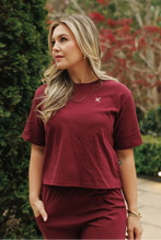 Load image into Gallery viewer, Becky Tee - Merlot