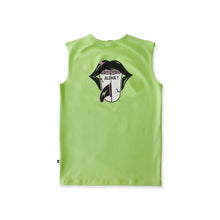 Load image into Gallery viewer, Aloha Tongue Muscle Tee - Lime