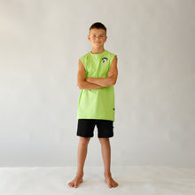 Load image into Gallery viewer, Aloha Tongue Muscle Tee - Lime