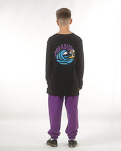 Load image into Gallery viewer, Black Paradise L/S Tee