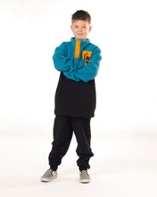 Load image into Gallery viewer, Adventure Fleece - Teal Black