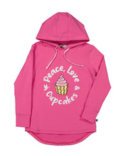 Load image into Gallery viewer, Peace & Love Cupcake Hood