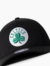 Load image into Gallery viewer, NBA Black W/ Team Logo Flex 110 Snapback - Boston Celtics