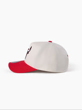 Load image into Gallery viewer, NBA White/Cream/Red Pro Pinch Snapback - Chicago Bulls