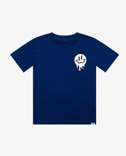 Load image into Gallery viewer, Navy BOB Smiles Tee