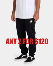 Load image into Gallery viewer, Vologo Fleece Pant - Black
