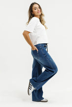 Load image into Gallery viewer, Palazzo Jeans - Blue Wash