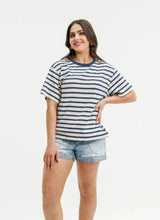 Load image into Gallery viewer, Rony Tee - Off Duty Stripes