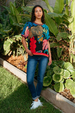 Load image into Gallery viewer, Zoe Top - Midnight Fern