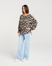 Load image into Gallery viewer, Gloria Top - Golden Grid