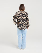 Load image into Gallery viewer, Gloria Top - Golden Grid