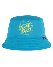 Load image into Gallery viewer, Vivid Dot Mono Bucket Hat - Navy