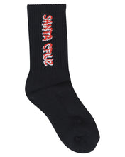 Load image into Gallery viewer, Screaming Wave Strip Crew Sock 2pk