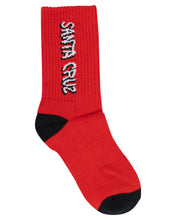 Load image into Gallery viewer, Screaming Wave Strip Crew Sock 2pk