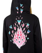 Load image into Gallery viewer, Asp Paradise Fire Hoody - Black