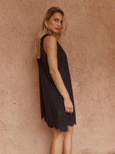 Load image into Gallery viewer, Mavis Broderie Shift Dress